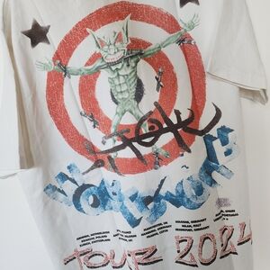 Travis Scott White Graphic Tour T-Shirt